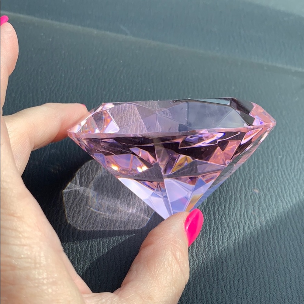 Pink Giant Crystal Diamond.